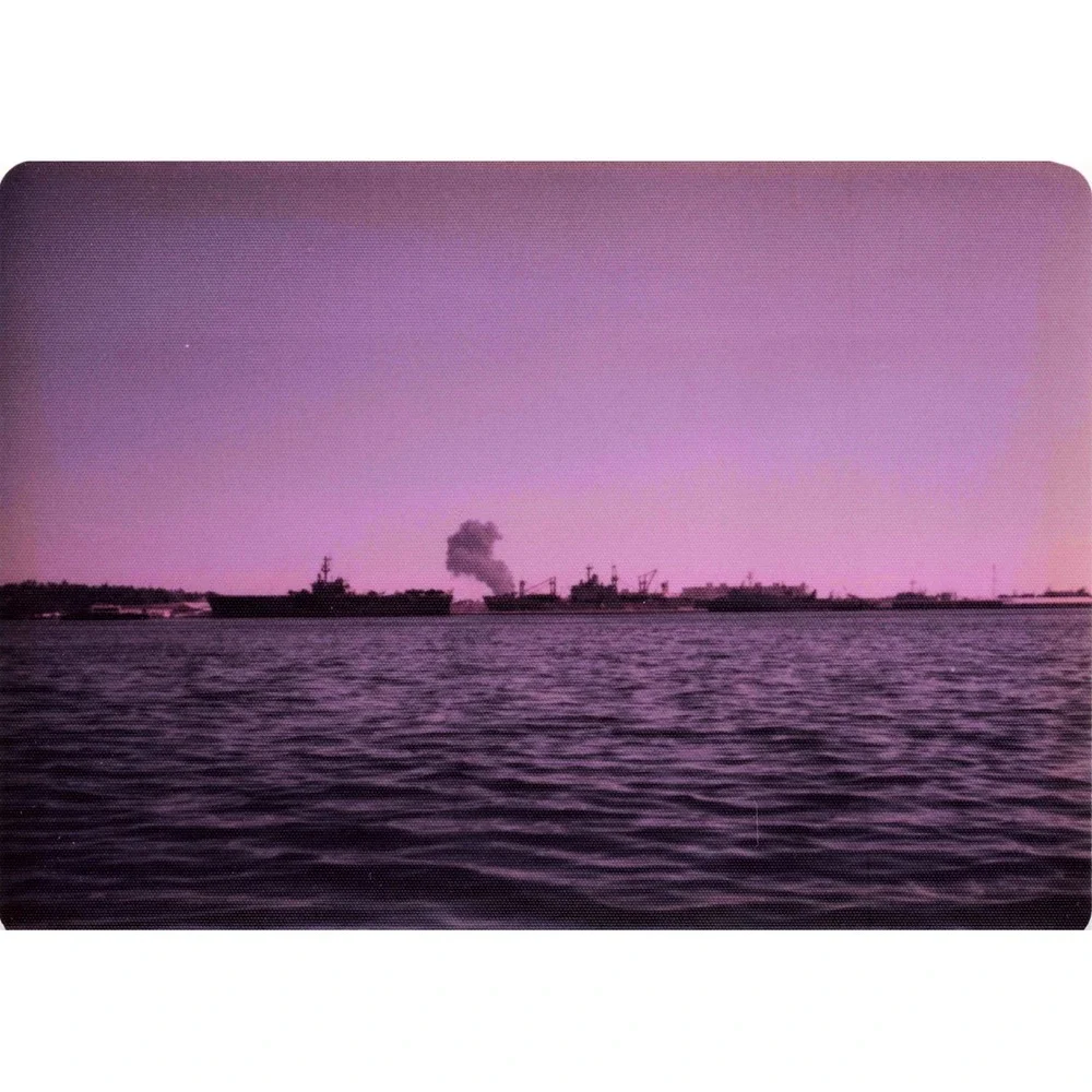 Vintage 1970s Pearl Harbor Hawaii Navy Ships Tour Boat Photo Lot of 8 - Picture 2 of 8